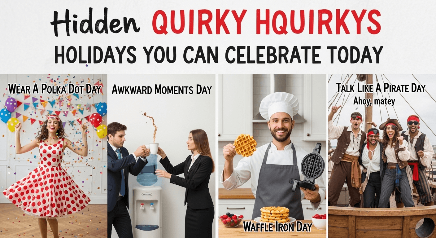 Hidden Quirky Holidays You Can Celebrate Today