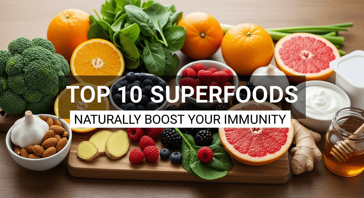Top 10 Superfoods to Naturally Boost Your Immunit