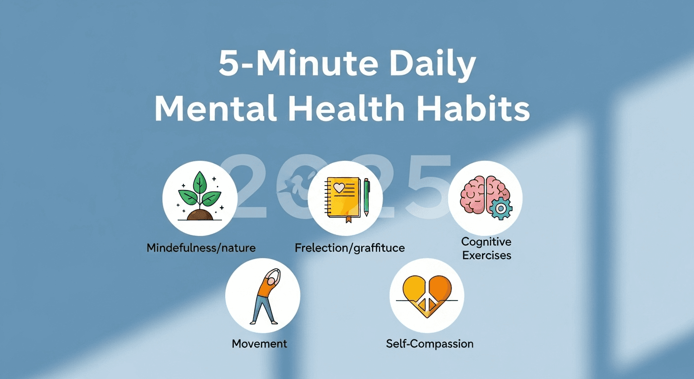 5-Minute Daily Mental Health Habits for 2025