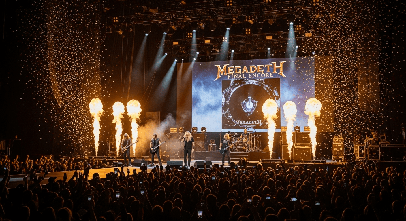 Megadeth’s Final Encore: A Farewell Album and Global Tour to Celebrate a Legacy